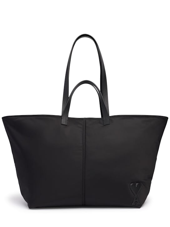 AMI Paris: Sac cabas en nylon - men_0 | Luisa Via Roma