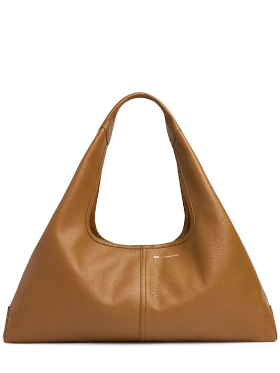AMI Paris: Etienne leather shoulder bag - women_0 | Luisa Via Roma