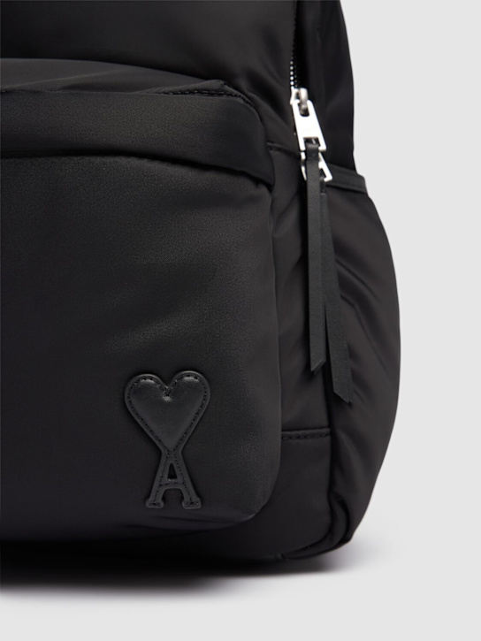 AMI Paris: Nylon backpack - men_1 | Luisa Via Roma
