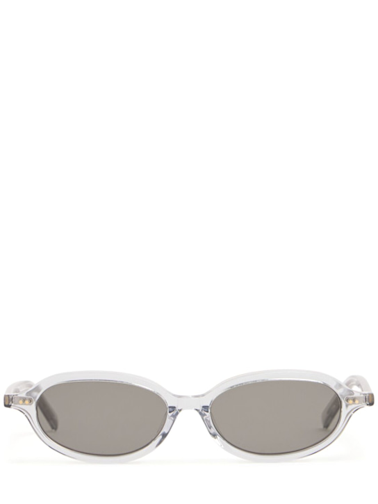 St. Agni: 90s Slim oval sunglasses - women_0 | Luisa Via Roma