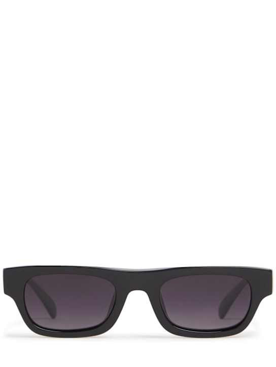 ANINE BING: Otis squared acetate sunglasses - Black - women_0 | Luisa Via Roma