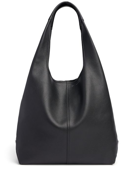 AMI Paris: Etienne hobo leather tote bag - women_0 | Luisa Via Roma