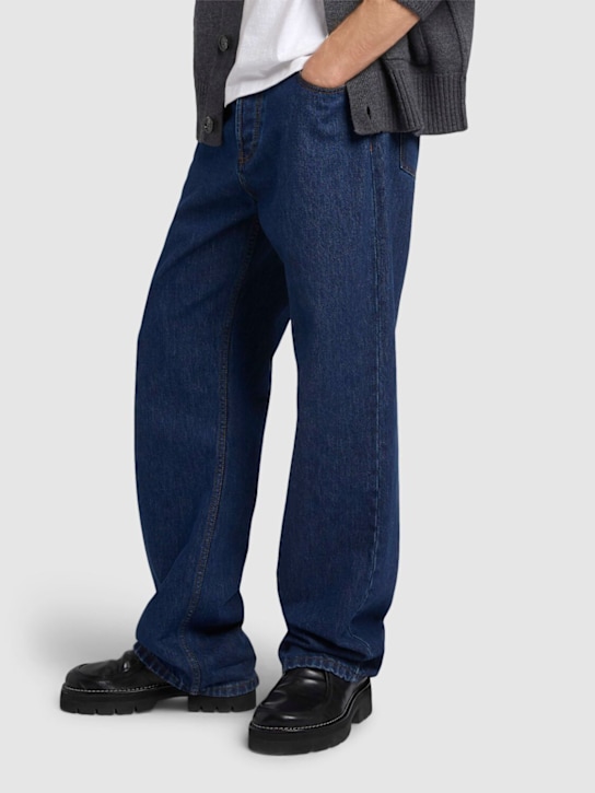 AMI Paris: Schnürschuhe aus Leder - men_1 | Luisa Via Roma