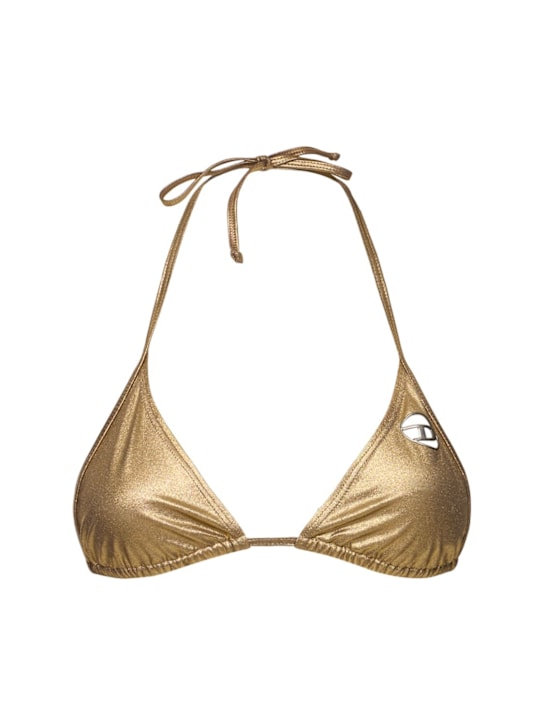 Diesel: Lady logo triangle bikini top - women_0 | Luisa Via Roma