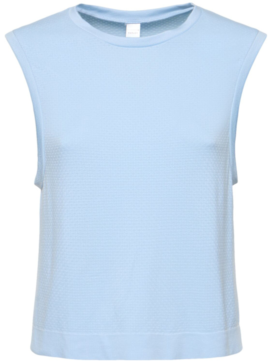 Varley: Page seamless crop tank top - women_0 | Luisa Via Roma