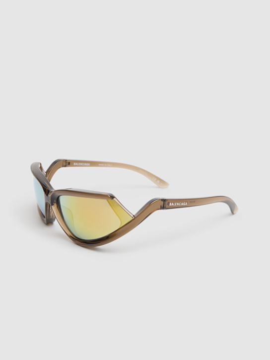 Balenciaga: Gafas de sol - Café - men_1 | Luisa Via Roma