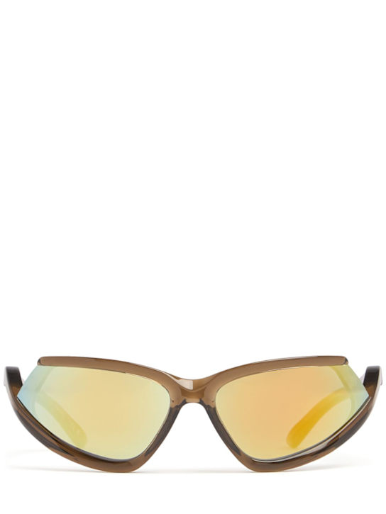Balenciaga: Gafas de sol - Café - men_0 | Luisa Via Roma