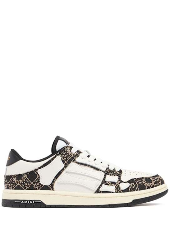 Amiri: Quad Skel low top sneakers - Black - men_0 | Luisa Via Roma