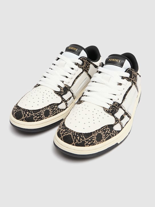 Amiri: Quad Skel low top sneakers - Black - men_2 | Luisa Via Roma
