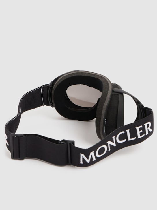 Moncler: 滑雪护目镜 - 黑色 - women_3 | Luisa Via Roma