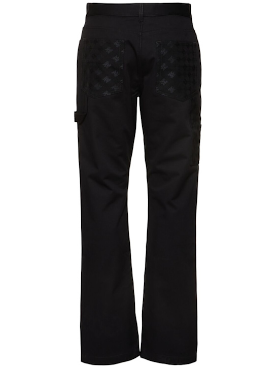 Amiri: Carpenter jacquard jeans - Black - men_3 | Luisa Via Roma