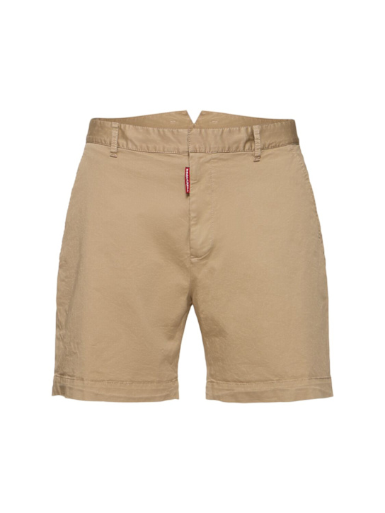 Dsquared2: Summer canvas shorts - men_0 | Luisa Via Roma