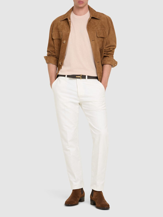 Tom Ford: コットンTシャツ - men_1 | Luisa Via Roma