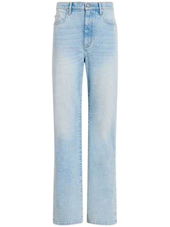 Proenza Schouler: Sherman stretch denim jeans - women_0 | Luisa Via Roma