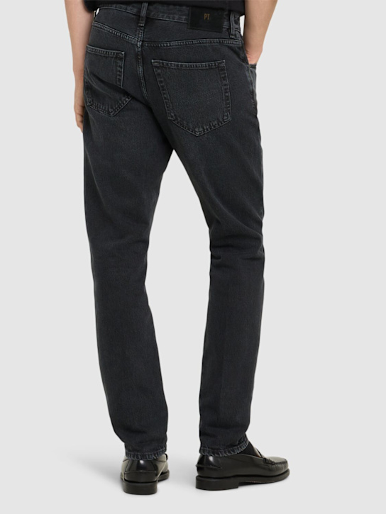 PT Torino: Reggae 5 pocket denim jeans - Black/Grey - men_2 | Luisa Via Roma