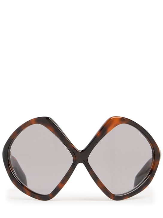 Prada: Round acetate sunglasses - women_0 | Luisa Via Roma