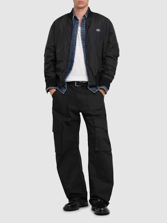 Dolce&Gabbana: Nylon bomber jacket - men_1 | Luisa Via Roma