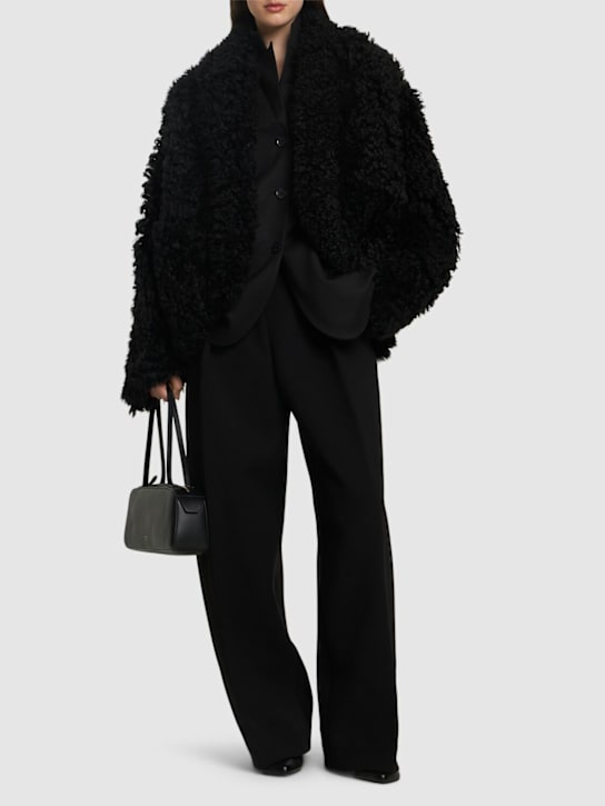 Remain: Shearling short coat - women_1 | Luisa Via Roma