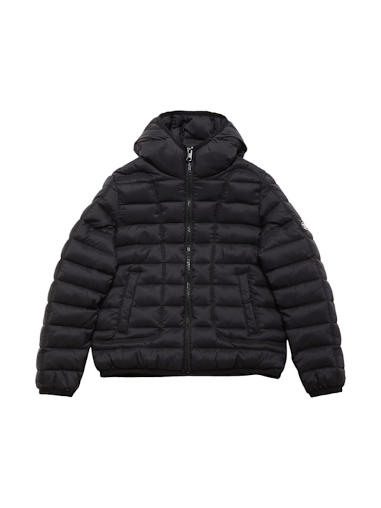 Diesel Kids: 후디드 폴리 푸퍼 재킷 - kids-boys_0 | Luisa Via Roma