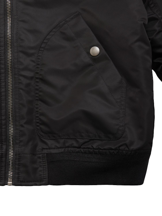 Diesel Kids: Poly bomber jacket - ブラック - kids-boys_1 | Luisa Via Roma