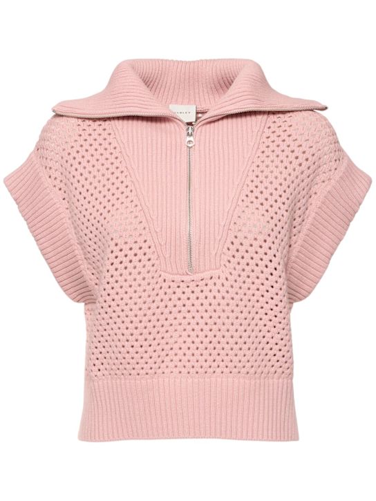 Varley: Mila ハーフジップニットトップ - women_0 | Luisa Via Roma