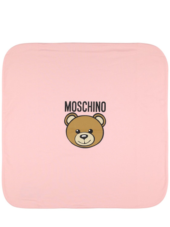Moschino: コットンブランケット - kids-girls_0 | Luisa Via Roma