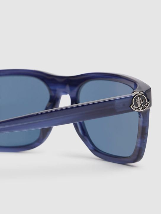 Moncler: Sunglasses - Blue - men_3 | Luisa Via Roma