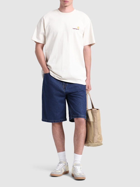 Carhartt WIP: Landon shorts - Black - men_1 | Luisa Via Roma