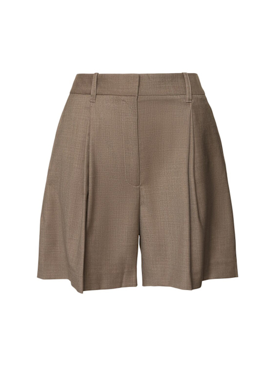 A.EMERY: Astor shorts - Brown/Beige - women_0 | Luisa Via Roma