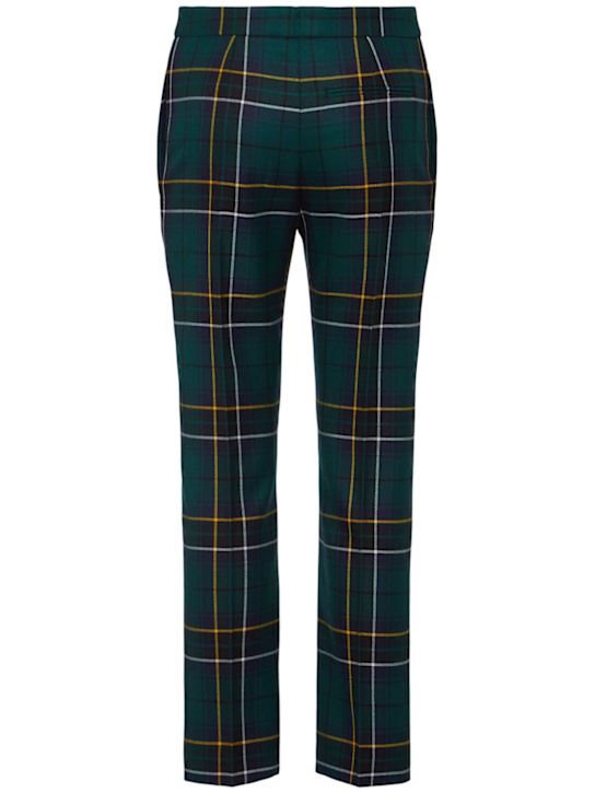 McQueen: Wool tartan pants - women_1 | Luisa Via Roma
