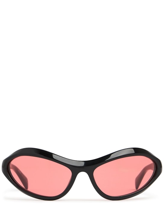 Prada: Round acetate sunglasses - men_0 | Luisa Via Roma