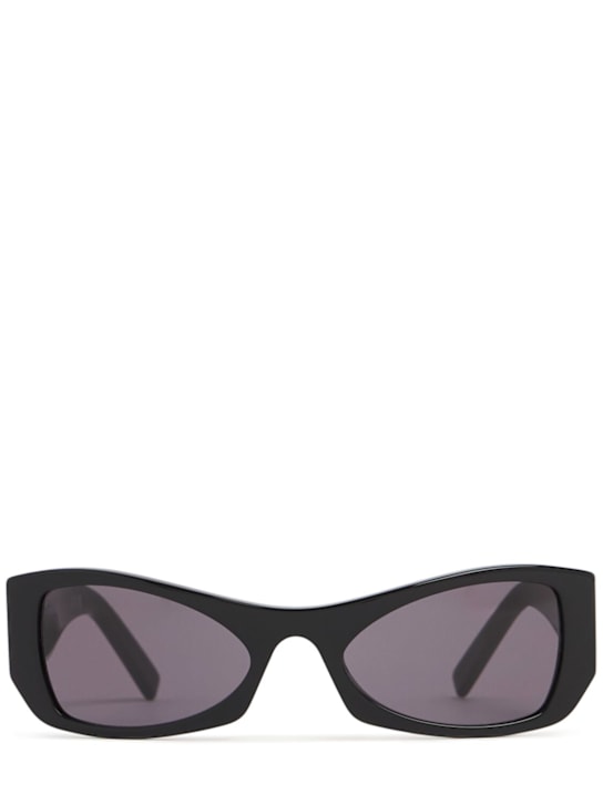 Givenchy: 4G squared sunglasses - Black - men_0 | Luisa Via Roma