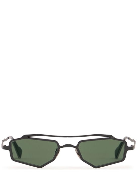 Kuboraum Berlin: Z23 squared metal sunglasses - men_0 | Luisa Via Roma