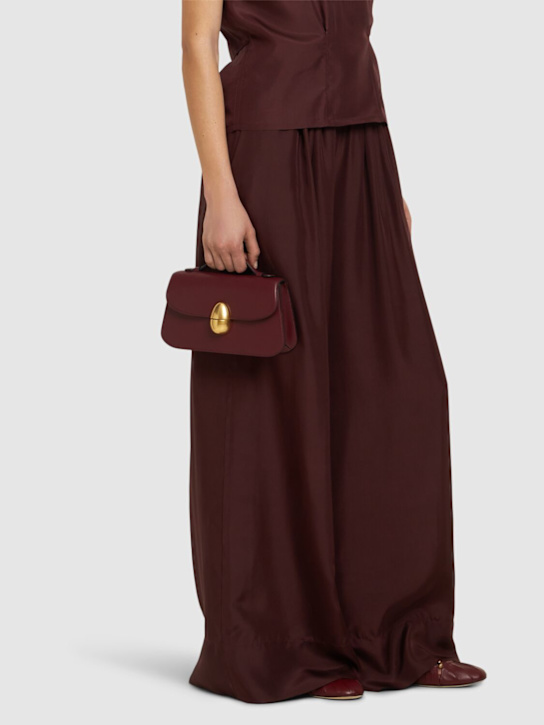 Neous: Phoenix 1.0 leather top handle bag - Burgundy - women_2 | Luisa Via Roma