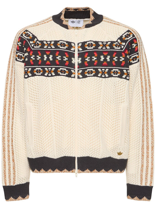 adidas Originals: Clot cotton blend sweatshirt - men_0 | Luisa Via Roma