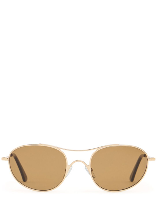 Our Legacy: Occhiali da sole Zwan - Marrone - men_0 | Luisa Via Roma
