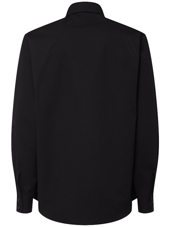 McQueen: Harness detail utility cotton shirt - men_1 | Luisa Via Roma