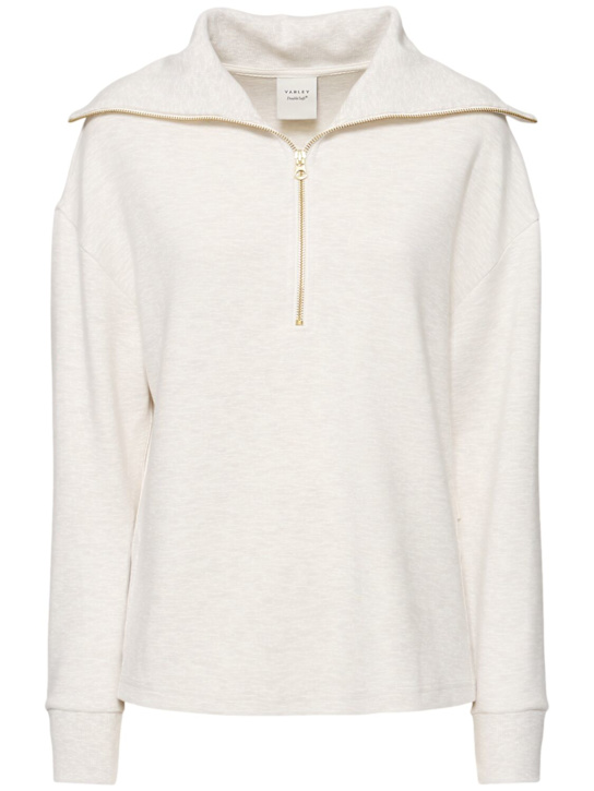 Varley: Larson half-zip sweater - women_0 | Luisa Via Roma