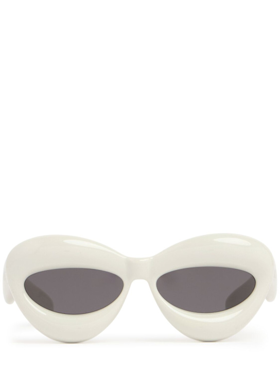 Loewe: Inflated cat-eye sunglasses - men_0 | Luisa Via Roma