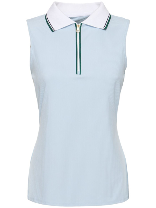 Varley: Fritton performance tank top - Light Blue - women_0 | Luisa Via Roma