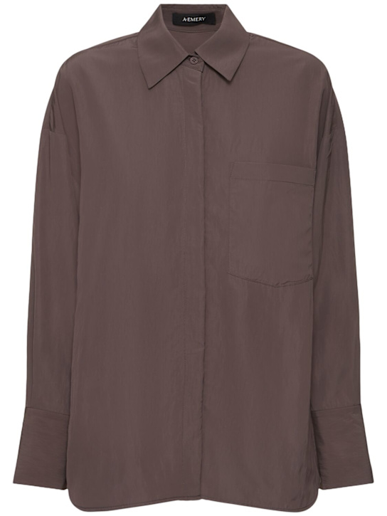 A.EMERY: Boyd shirt - Grey - women_0 | Luisa Via Roma