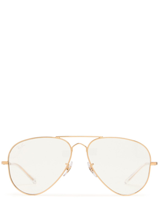 Ray-Ban: 3825 transparent metal sunglasses - men_0 | Luisa Via Roma