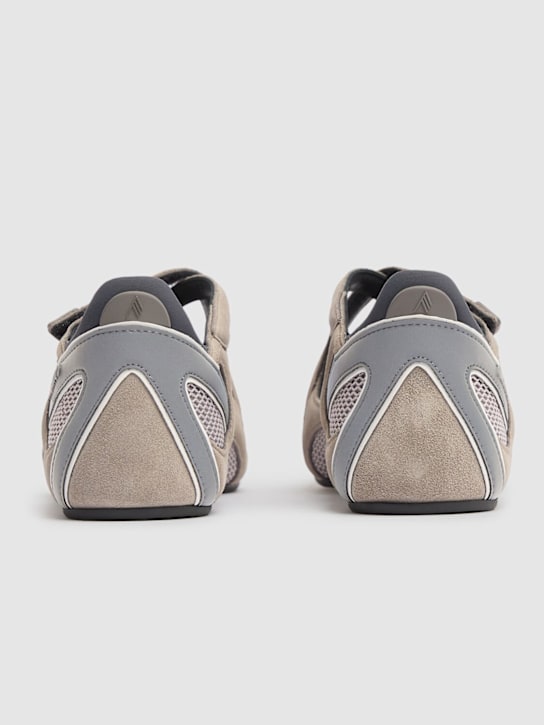 The Attico: Floor 01 ballerina flats - Grey - women_4 | Luisa Via Roma