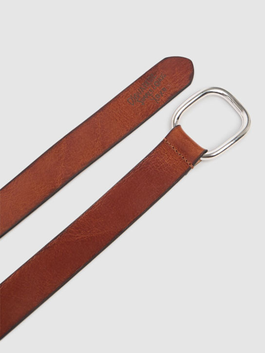 Dsquared2: Leather belt - Brown - women_2 | Luisa Via Roma