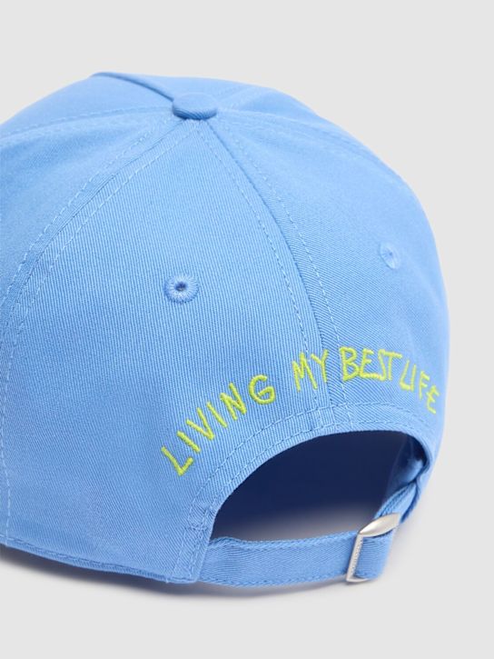 Dsquared2: Summer Lovers baseball cap - Blue - men_3 | Luisa Via Roma