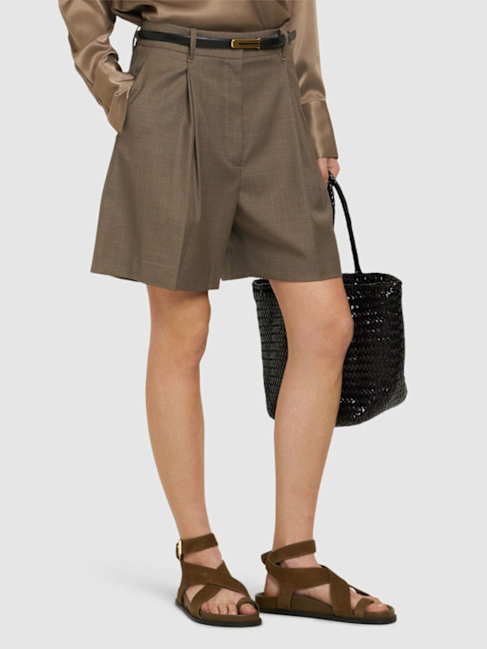 A.EMERY: Jalen レザーサンダル 20mm - ダークグリーン - women_1 | Luisa Via Roma