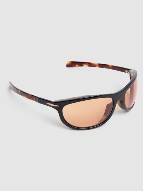 DB Eyewear by David Beckham: DB round acetate sunglasses - Black/Havana - men_1 | Luisa Via Roma
