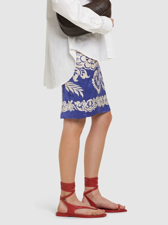 A.EMERY: 10mm Heidi leather sandals - Red - women_1 | Luisa Via Roma