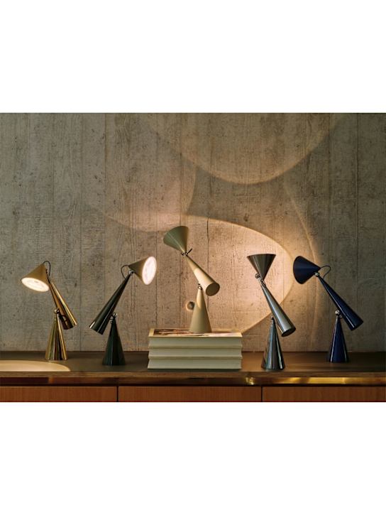 Tom Dixon: Pose Task Indigo LED table lamp - ecraft_1 | Luisa Via Roma