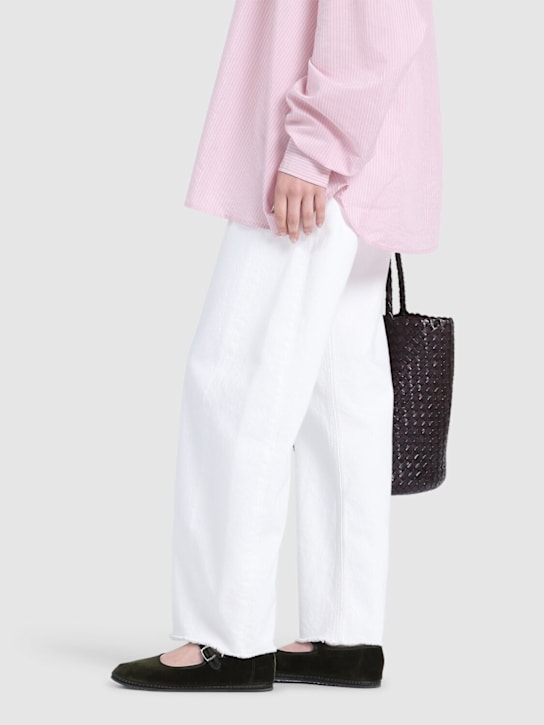 Vibi Venezia: 10mm Mary Jane Bottiglia velvet slippers - women_1 | Luisa Via Roma